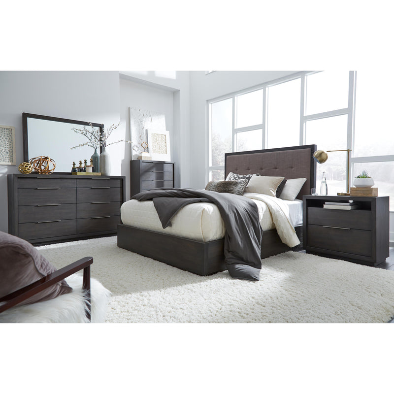  Modus Furniture International Oxford Full Upholstered Panel Bed with Storage AZU5S4D IMAGE 9