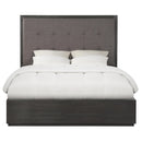  Modus Furniture International Oxford California King Upholstered Panel Bed with Storage AZU5S6D IMAGE 1