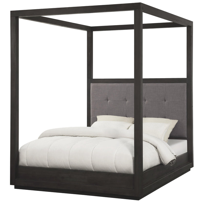  Modus Furniture International Oxford Full Upholstered Canopy Bed AZU5H4 IMAGE 2