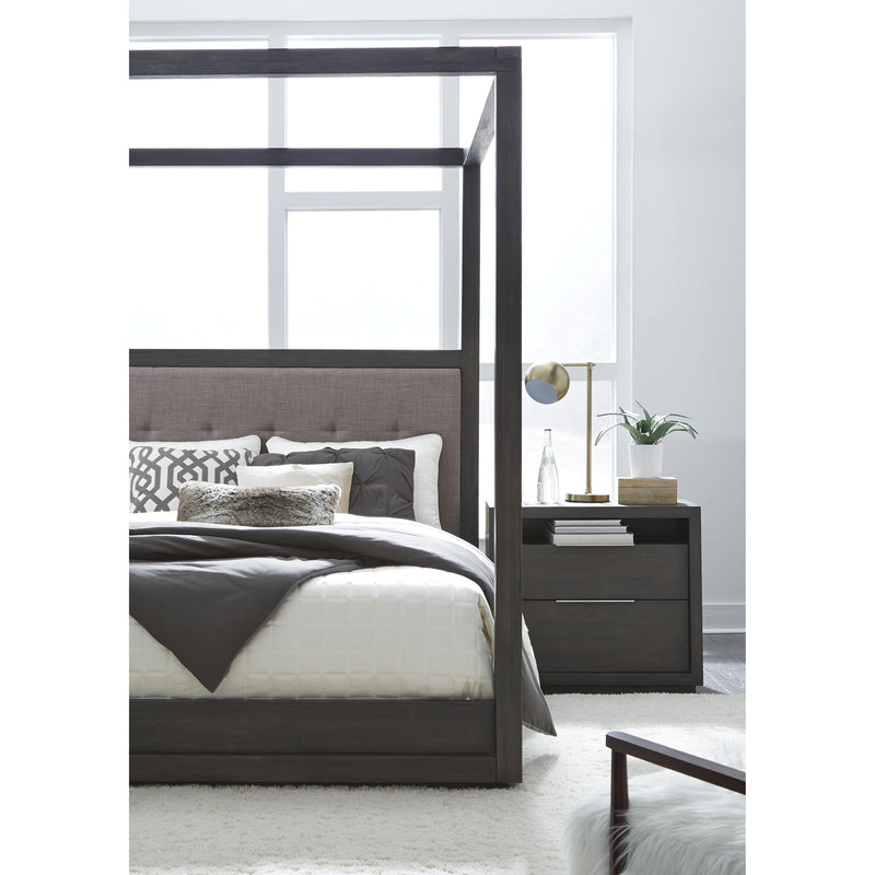  Modus Furniture International Oxford Full Upholstered Canopy Bed AZU5H4 IMAGE 6