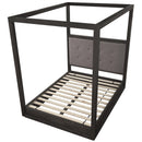  Modus Furniture International Oxford California King Upholstered Canopy Bed AZU5H6 IMAGE 4