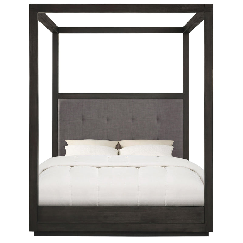  Modus Furniture International Oxford King Upholstered Canopy Bed AZU5H7 IMAGE 1