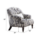 Acme Furniture Saira 52062 Chair with Pillow IMAGE 5
