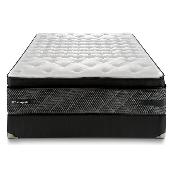 Sealy Intensity Firm Euro Pillow Top Mattress Set (Twin) IMAGE 1