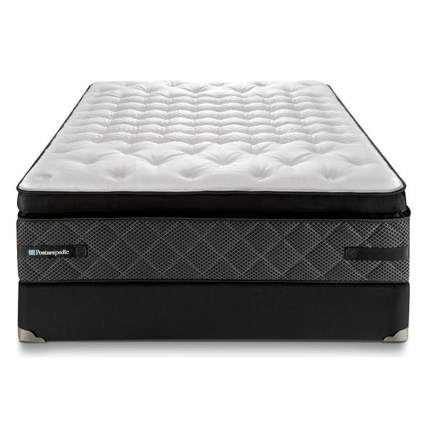 Sealy Intensity Plush Euro Pillow Top Mattress Set (Twin) IMAGE 1