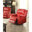 Acme Furniture Zuriel Rocker Leather Look Recliner 52152 IMAGE 1