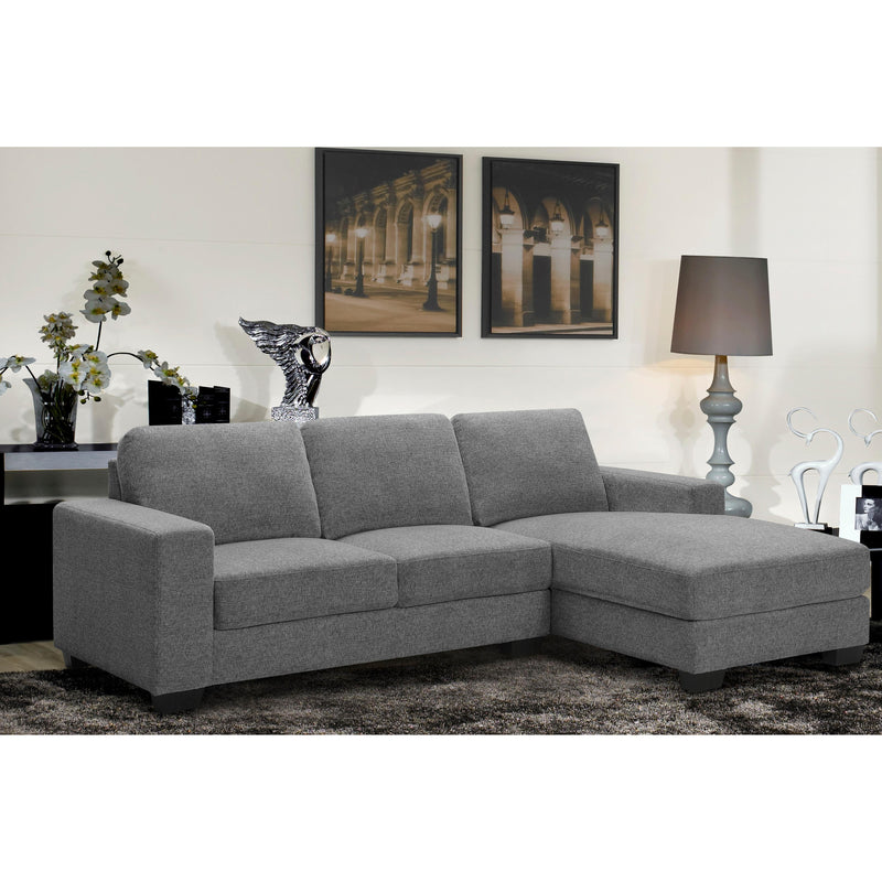 Lifestyle Fabric 2 pc Sectional UJ099SDG-40L/UJ099SDG-70R IMAGE 3