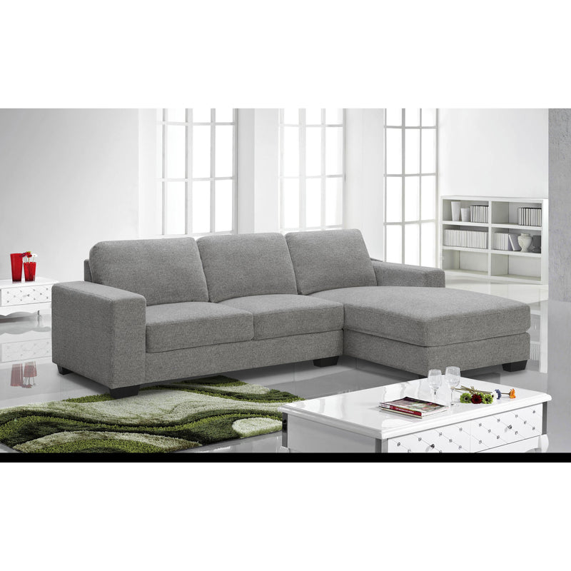 Lifestyle Fabric 2 pc Sectional UJ099SDG-40L/UJ099SDG-70R IMAGE 4