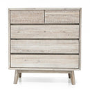 LH Imports Gia 5-Drawer Chest GIA005 IMAGE 1
