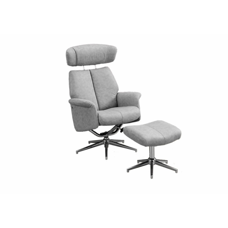 Monarch Swivel Fabric Recliner I 8139 IMAGE 1