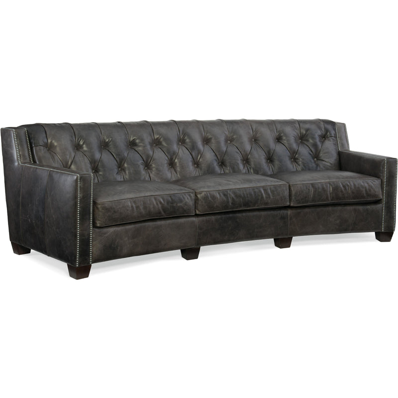 Hooker Furniture Trellis Stationary Leather Sofa SS373-03-096 IMAGE 1