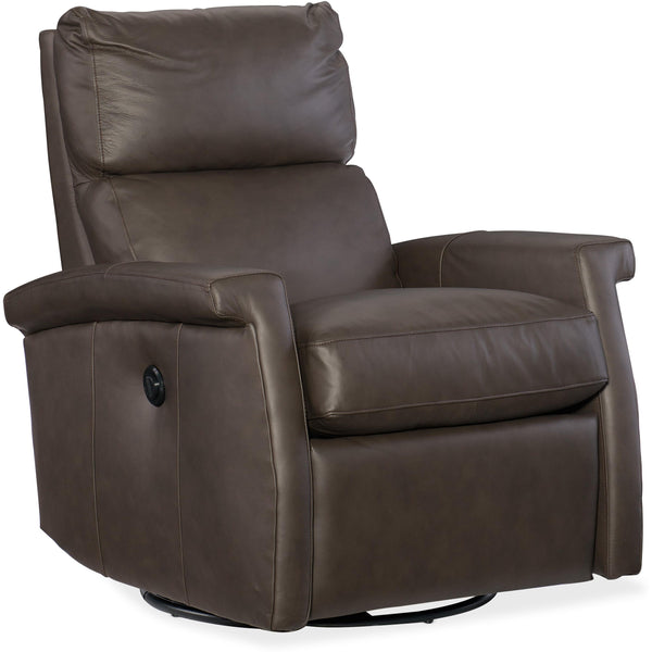 Hooker Furniture Rosalie Power Swivel Leather Recliner RC375-PSW-489 IMAGE 1