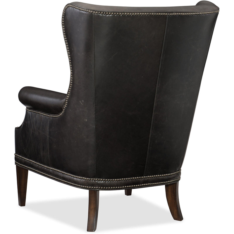 Hooker Furniture Thatcher Stationary Leather Accent Chair CC513-096 IMAGE 2