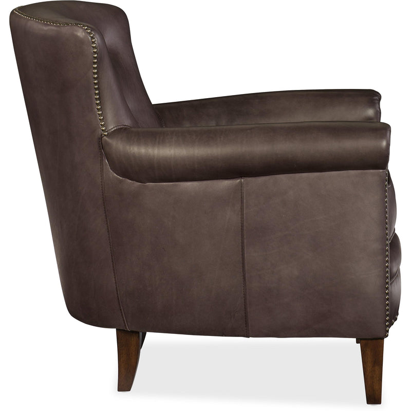 Hooker Furniture Jacob Stationary Leather Accent Chair CC510-095 IMAGE 2