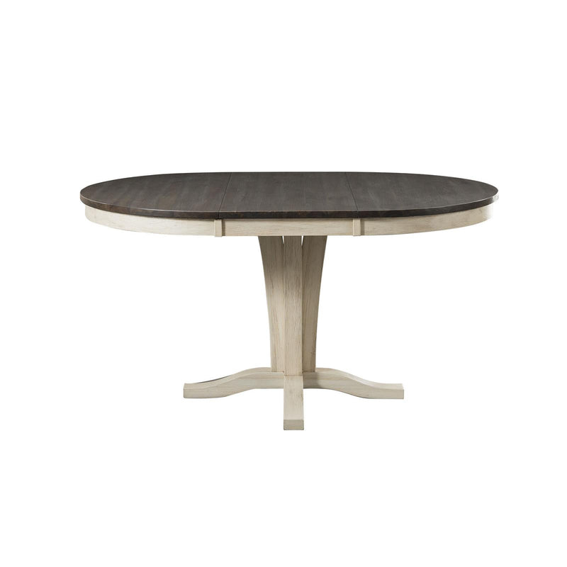 A-America Oval Huron Dining Table with Pedestal Base HUR-CO-6-10-0 IMAGE 1