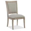 Hooker Furniture 5750-75410-LTWD Boheme Vitton Upholstered Side Chair IMAGE 1
