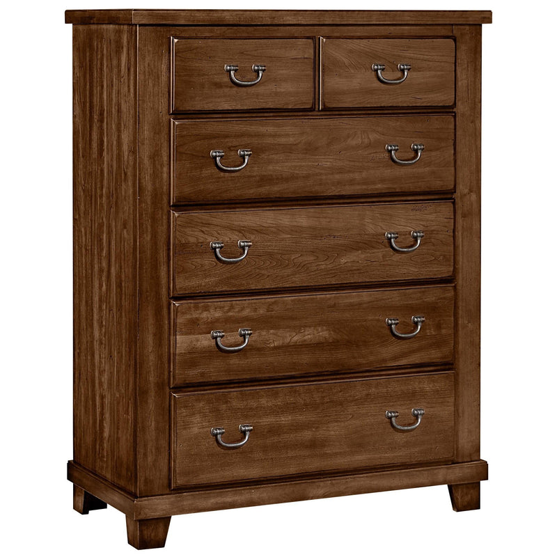 Vaughan-Bassett American Cherry 5-Drawer Chest 415-115 IMAGE 1