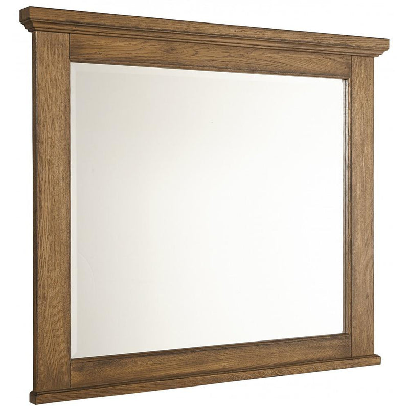 Vaughan-Bassett American Oak Landscape Dresser Mirror 425-447 IMAGE 1