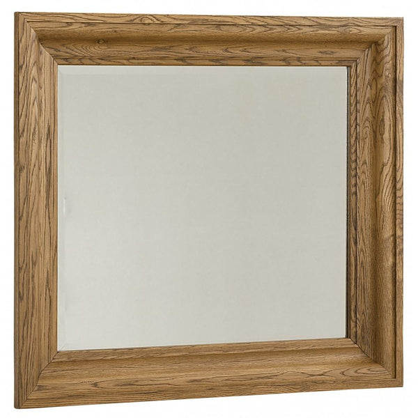 Vaughan-Bassett American Oak Dresser Mirror 425-445 IMAGE 1