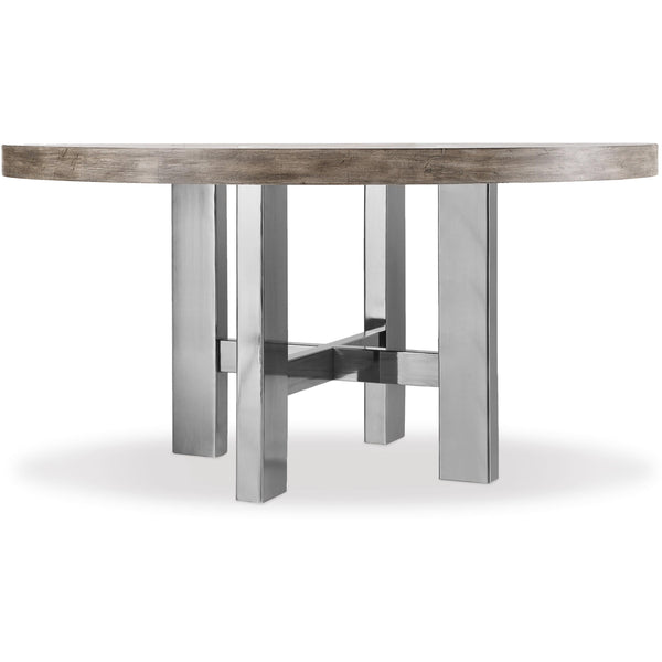 Hooker Furniture Round Curata Dining Table with Pedestal Base 1600-75201-MWD IMAGE 1