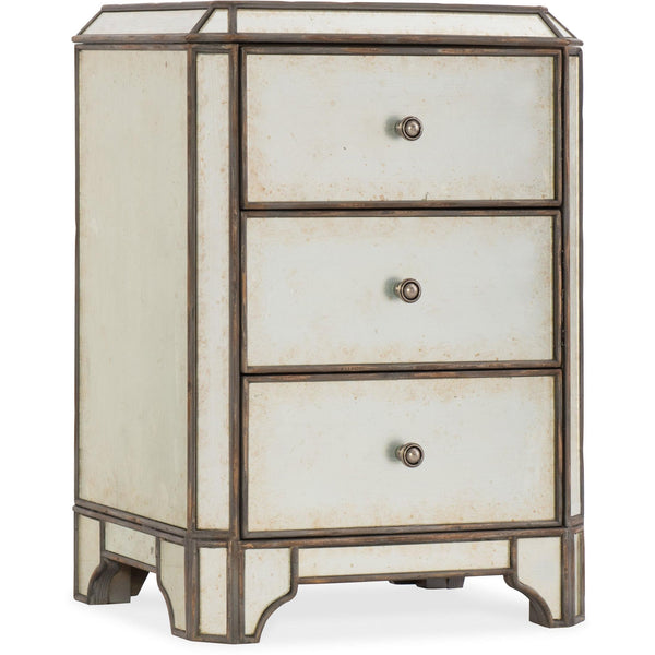 Hooker Furniture Arabella 3-Drawer Nightstand 1610-90116-EGLO IMAGE 1