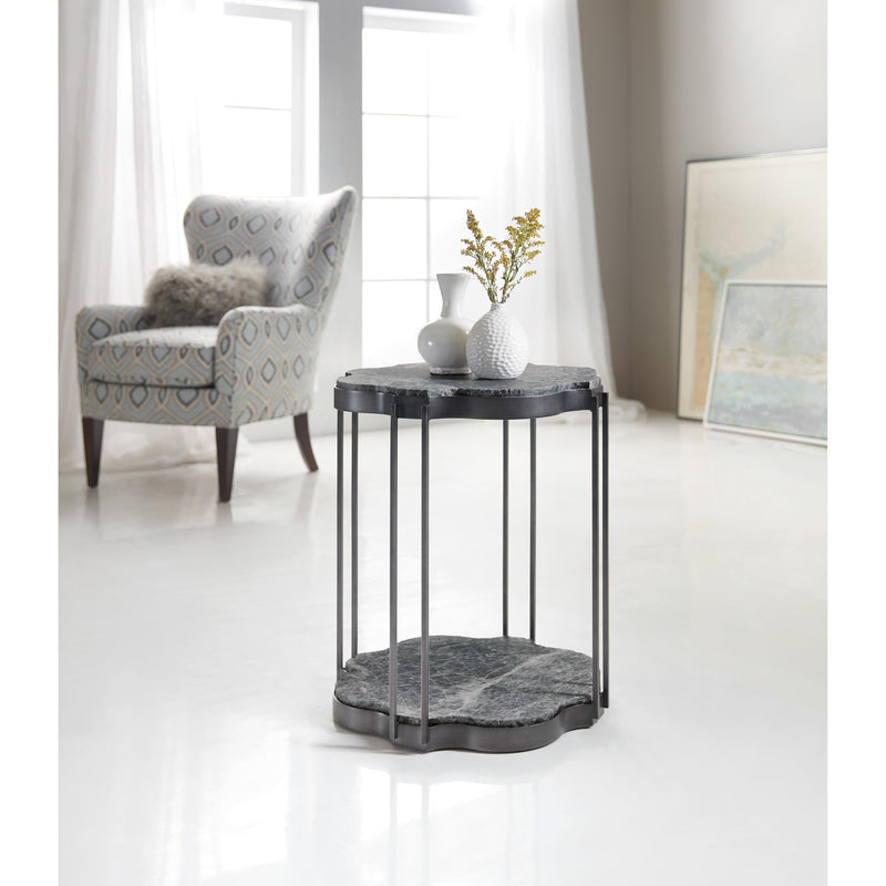 Hooker Furniture Melange Noel End Table 638-50397-GRY IMAGE 3