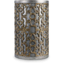 Hooker Furniture 638-50331-CHP Melange Gia Drum Table IMAGE 1