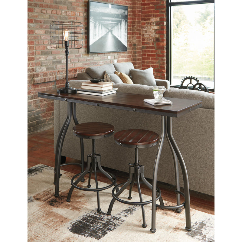 Signature Design by Ashley Odium 3 pc Counter Height Dinette D284-113 IMAGE 3