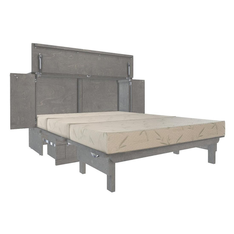 Cabinet Bed New Yorker Queen Cabinet Bed New Yorker Queen Cabinet Bed - Grey IMAGE 3