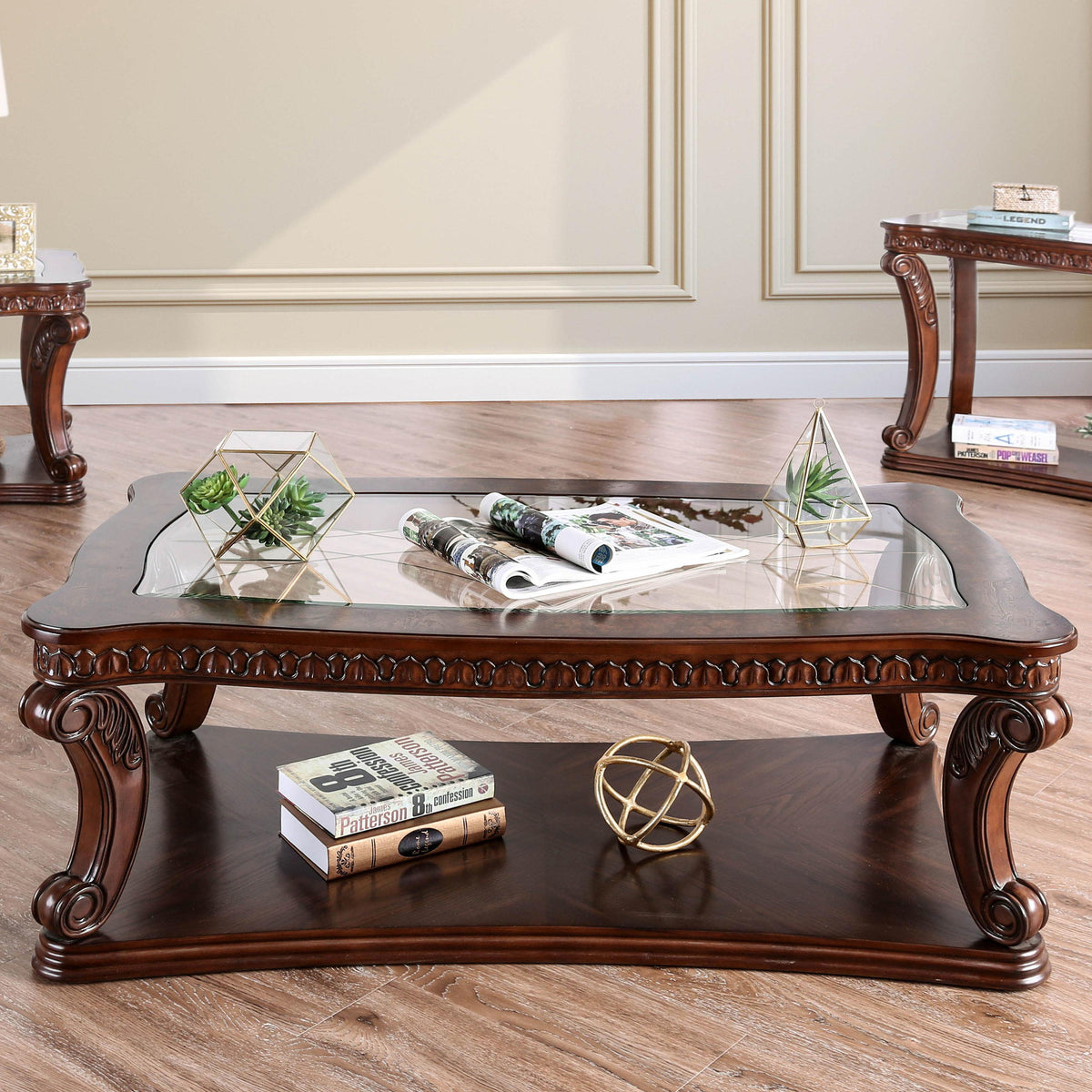 Furniture of America Walworth Coffee Table CM4428C