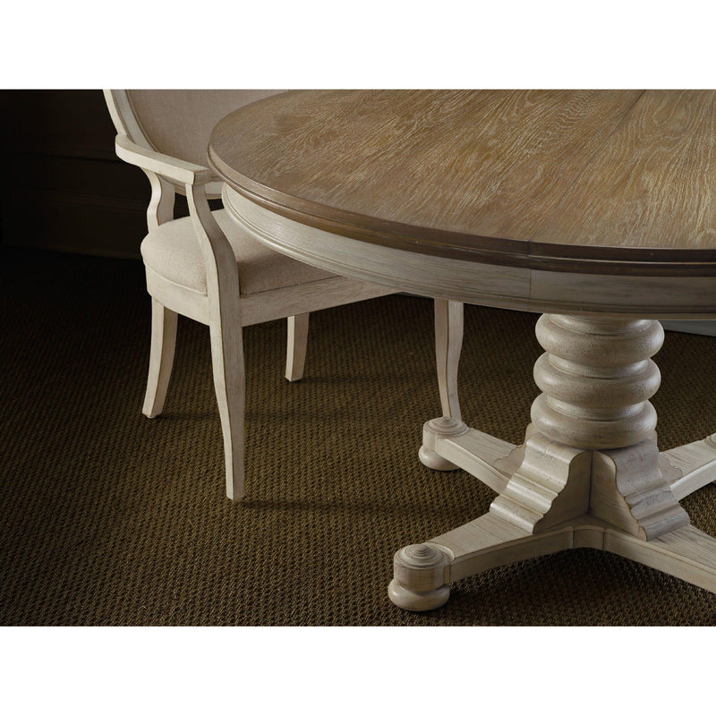 Hooker Furniture Round Sunset Point Dining Table with Pedestal Base 5325-75203 IMAGE 3