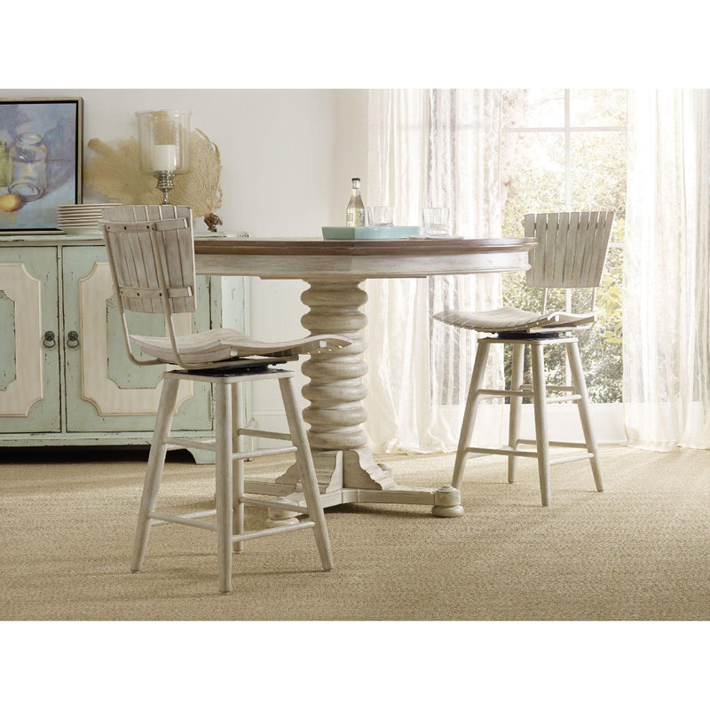 Hooker Furniture Round Sunset Point Dining Table with Pedestal Base 5325-75203 IMAGE 5