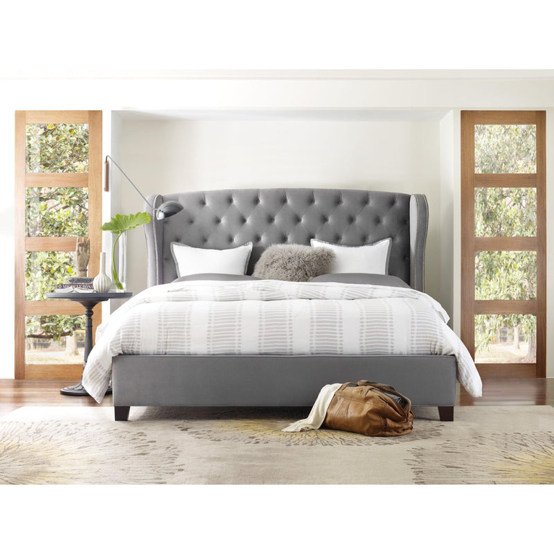 Hooker Furniture Nest Theory Heron King Upholstered Bed 762-94866 IMAGE 2