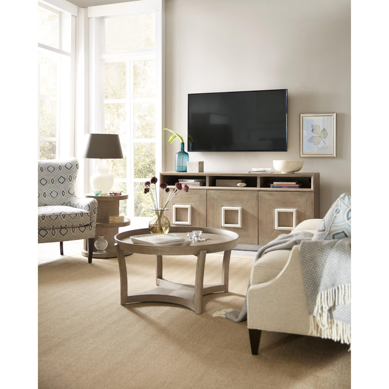 Hooker Furniture Affinity TV Stand 6050-55470-GRY IMAGE 3