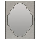 Hooker Furniture 5750-90008-GRY Boheme Nourmand Linen Wrapped Mirror IMAGE 1