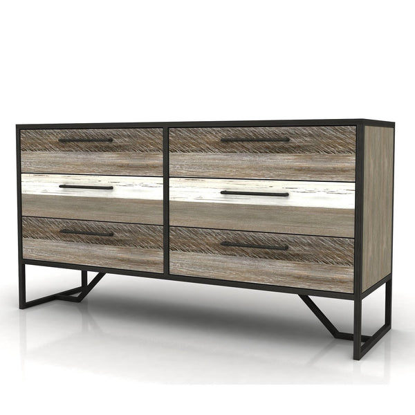 LH Imports Metro Havana 6-Drawer Dresser MHB006 IMAGE 1