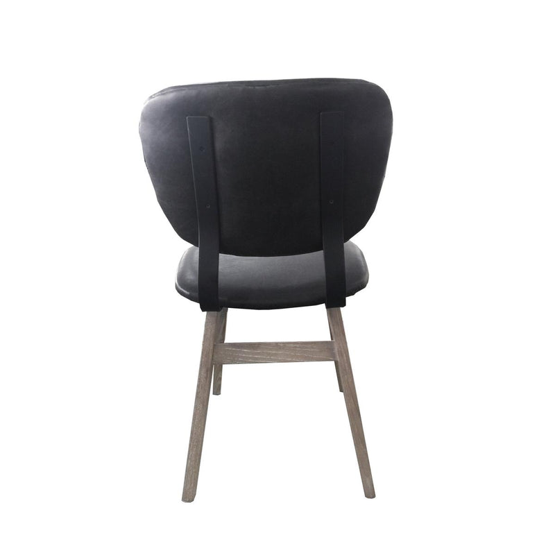 LH Imports Fraser Dining Chair SNH-01BLK IMAGE 3