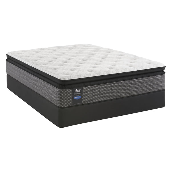 Sealy Halliday Cushion Firm Euro Top Mattress Set (Twin XL) IMAGE 1