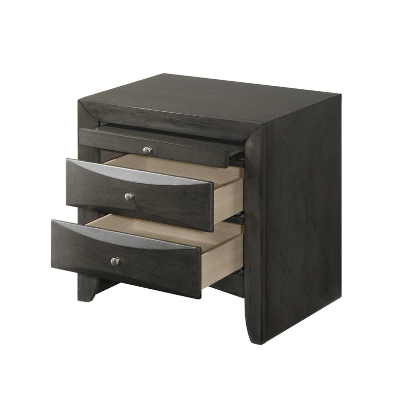 Crown Mark Emily 2-Drawer Nightstand B4270-2 IMAGE 2