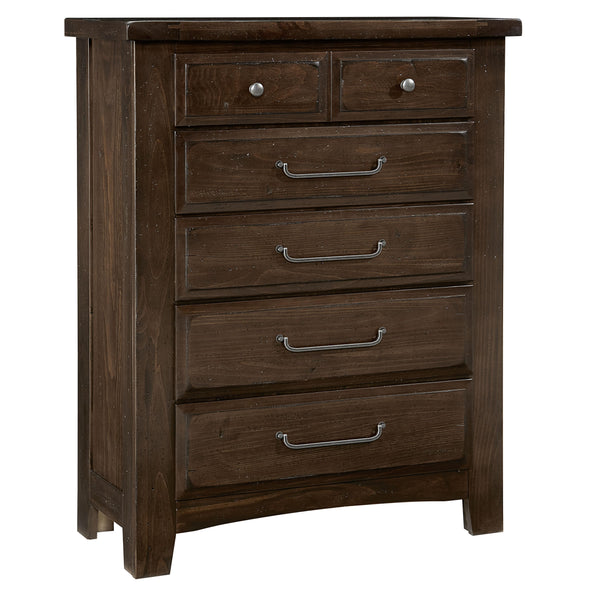 Vaughan-Bassett Sawmill 5-Drawer Chest 690-115 IMAGE 1