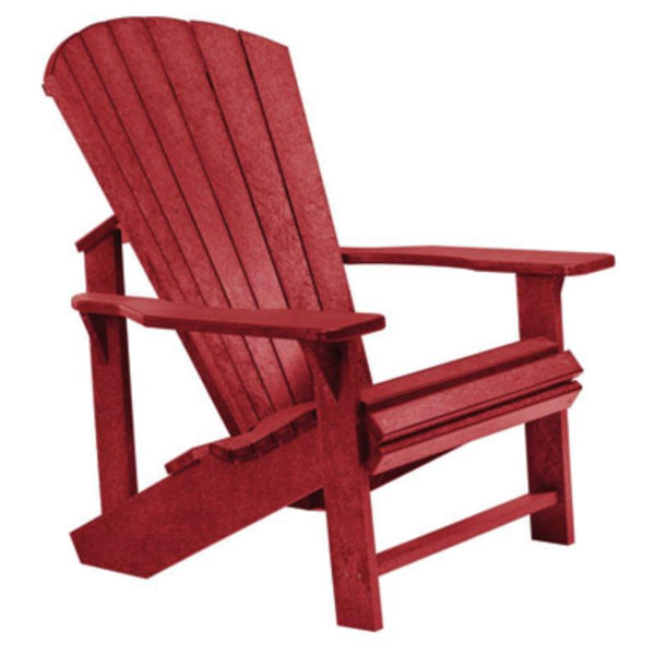 C.R. Plastic Products Generation C01-05 Adirondack - Burgundy IMAGE 1