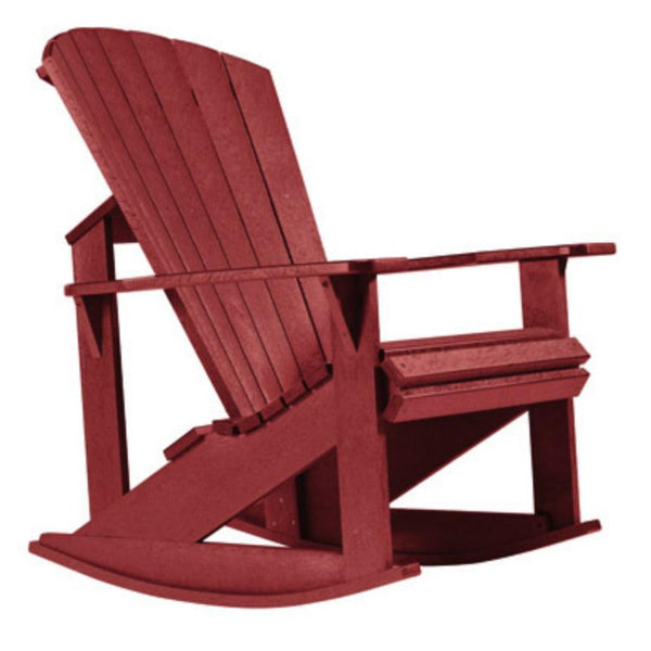 C.R. Plastic Products Generation C04-05 Addy Rocker - Burgundy IMAGE 1