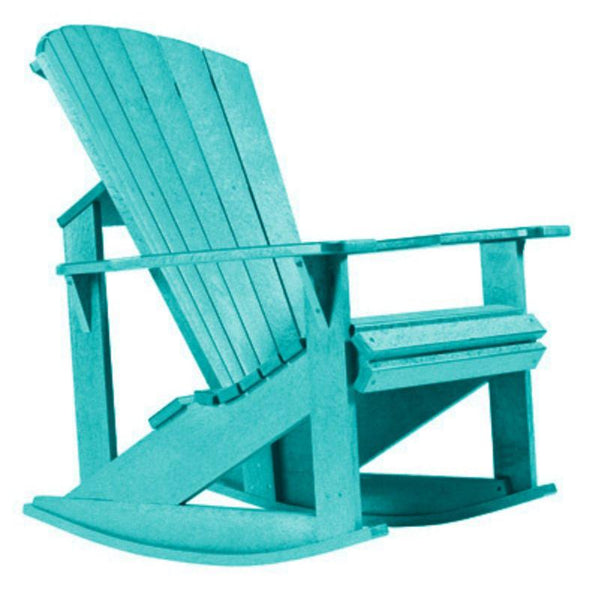 C.R. Plastic Products Generation C04-09 Addy Rocker - Turquoise IMAGE 1