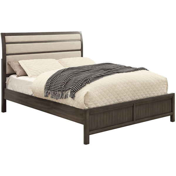 Furniture of America Berenice California King Platform Bed CM7580GY-CK-BED IMAGE 1