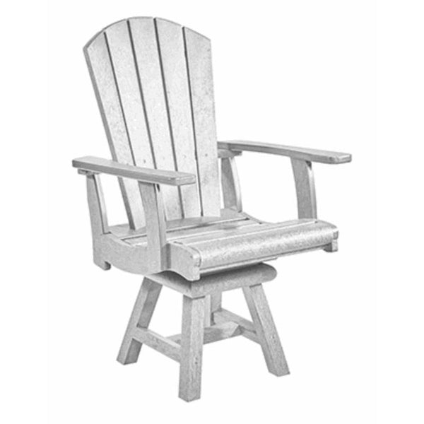 C.R. Plastic Products Generation C15-02 Dining Arm Chair - White IMAGE 1