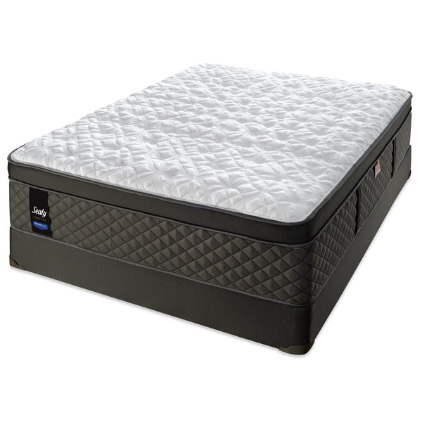 Sealy Bayline Cushion Firm Euro Top Mattress Set (King) IMAGE 1