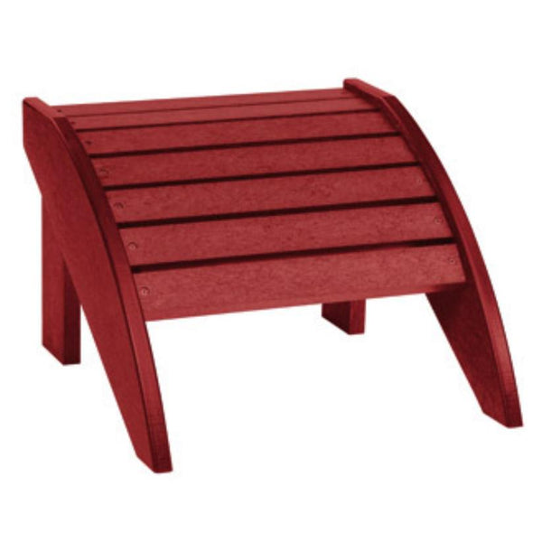 C.R. Plastic Products Generation F01-05 Footstool - Burgundy IMAGE 1