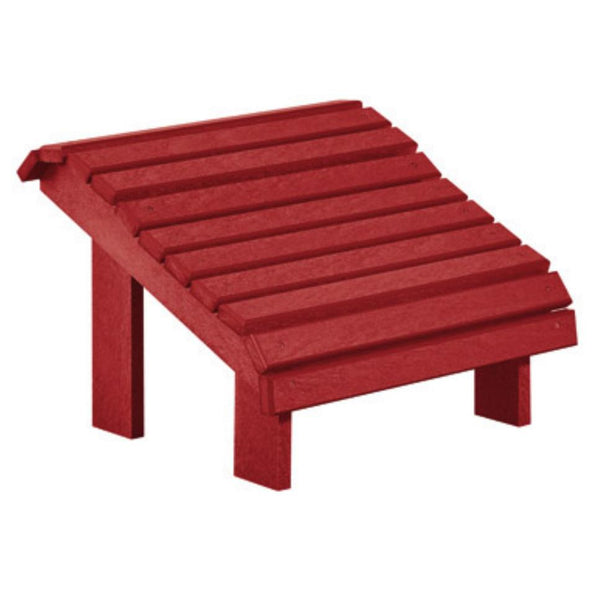 C.R. Plastic Products Generation F04-05 Footstool - Burgundy IMAGE 1