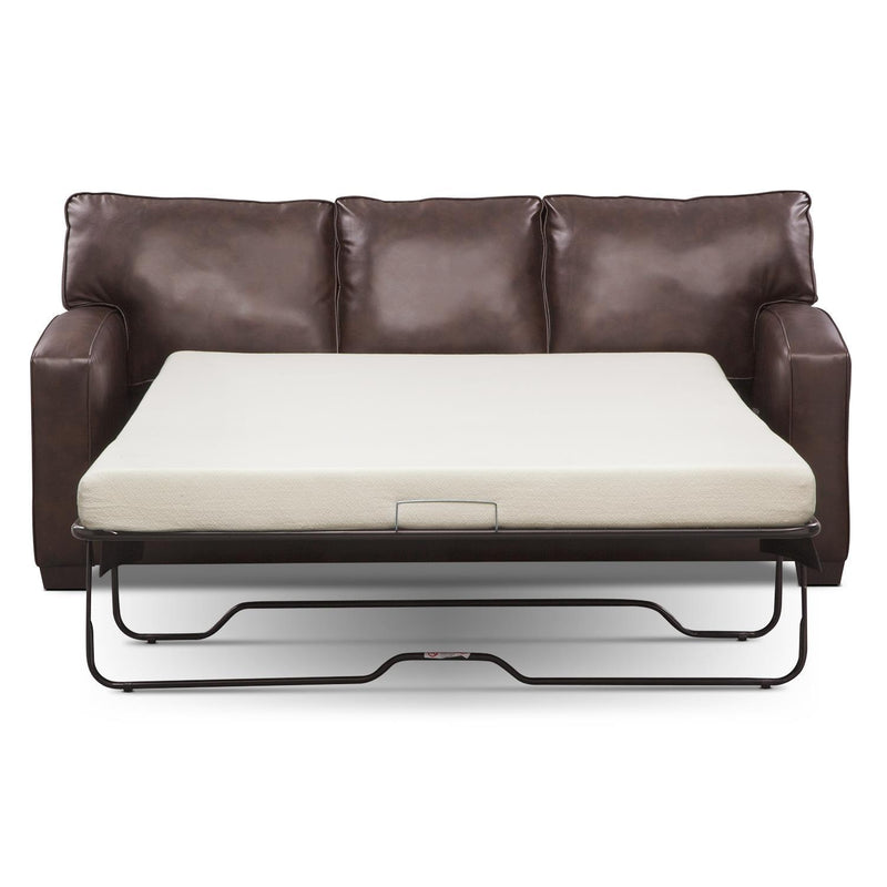 Minhas Furniture Polyurethane/Faux Leather Queen Sofabed NU105-SB-Q IMAGE 1