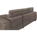  Furniture of America Patty Fabric Sleeper Sectional CM6514BR-SECT IMAGE 5
